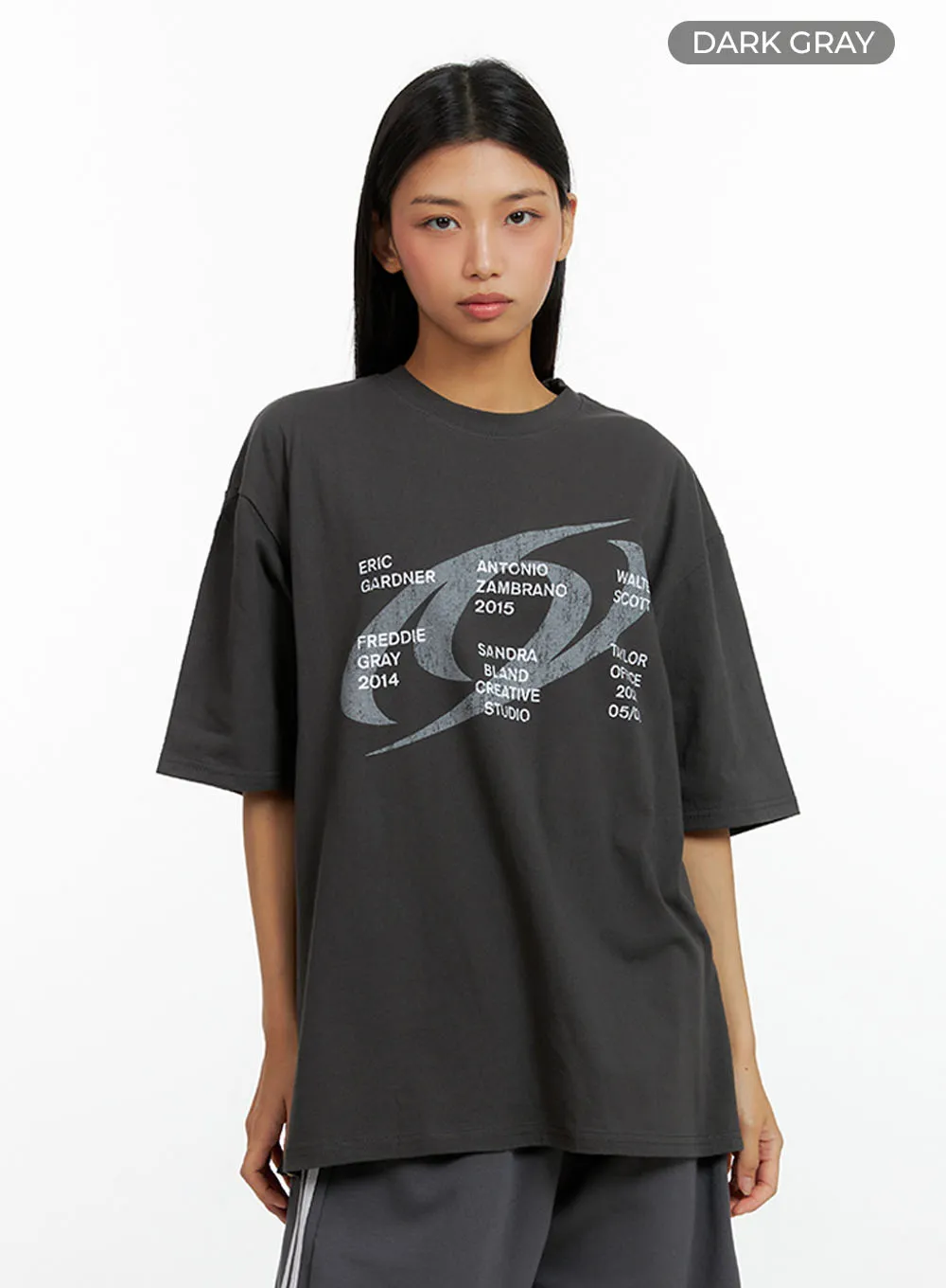 Acubi Oversize Graphic T-Shirt IL419