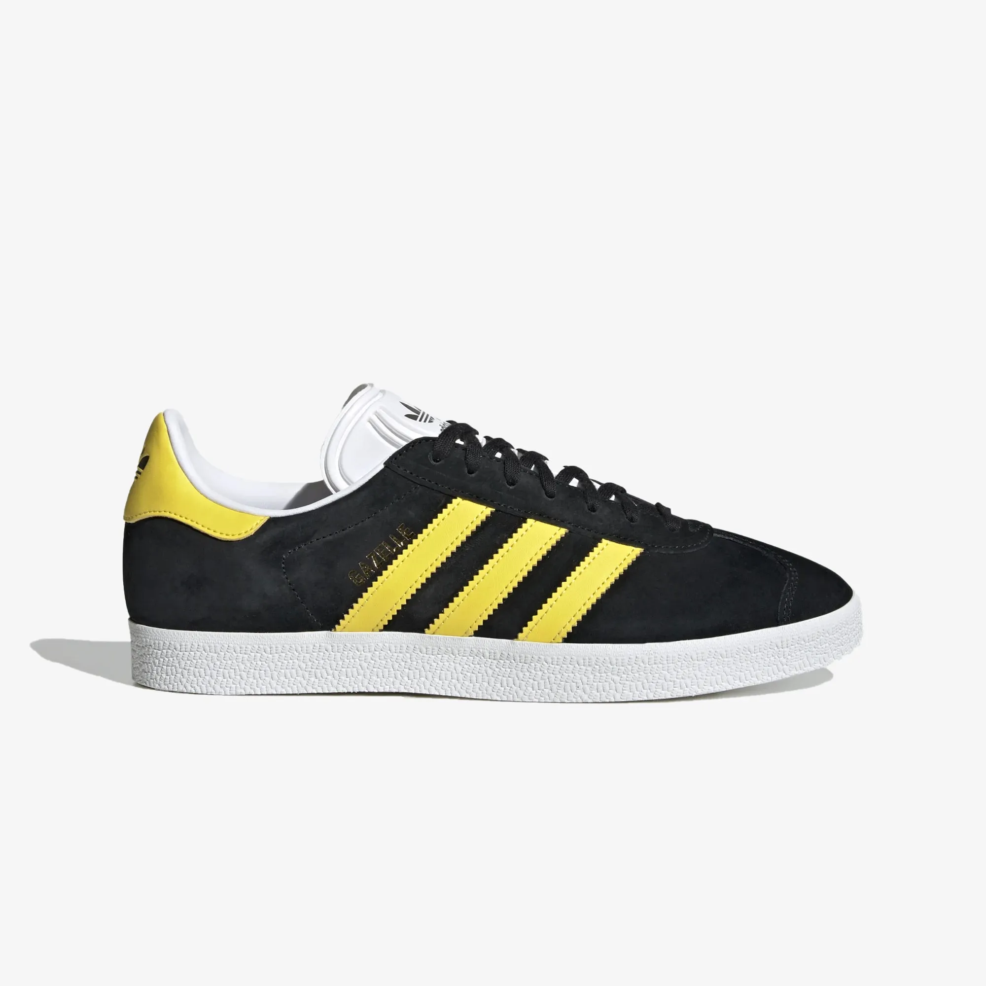 Adidas Originals | GAZELLE  { BLACK/YELLOW