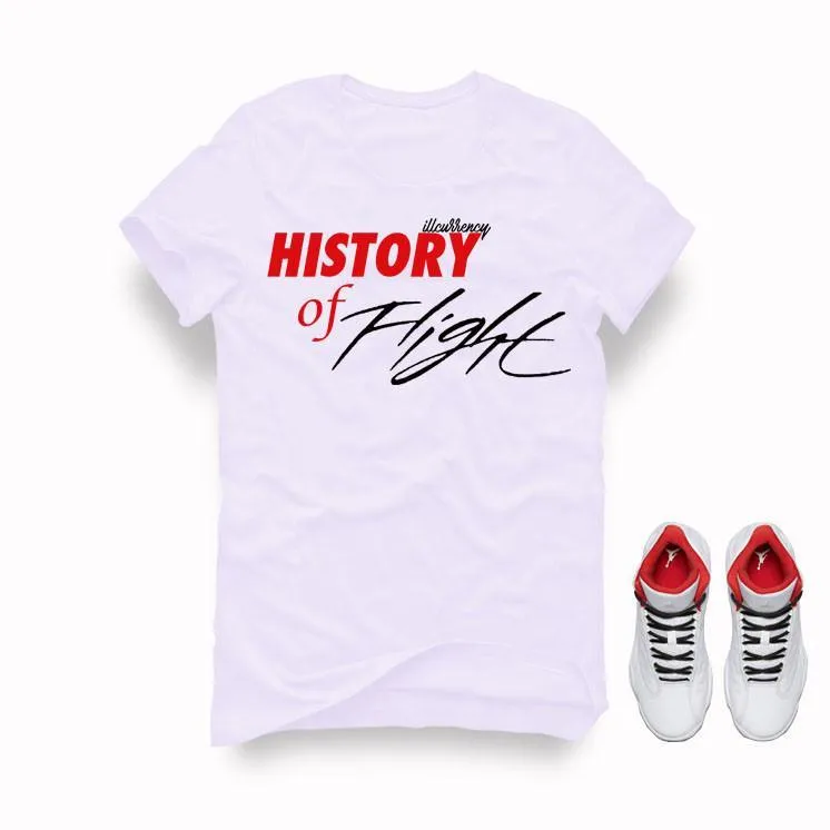 Air Jordan 13 "History of Flight" White T (History of flight)