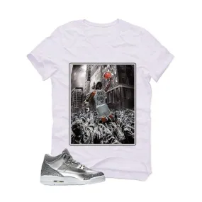 Air Jordan 3 Chrome GS white T shirt (Air zombie)