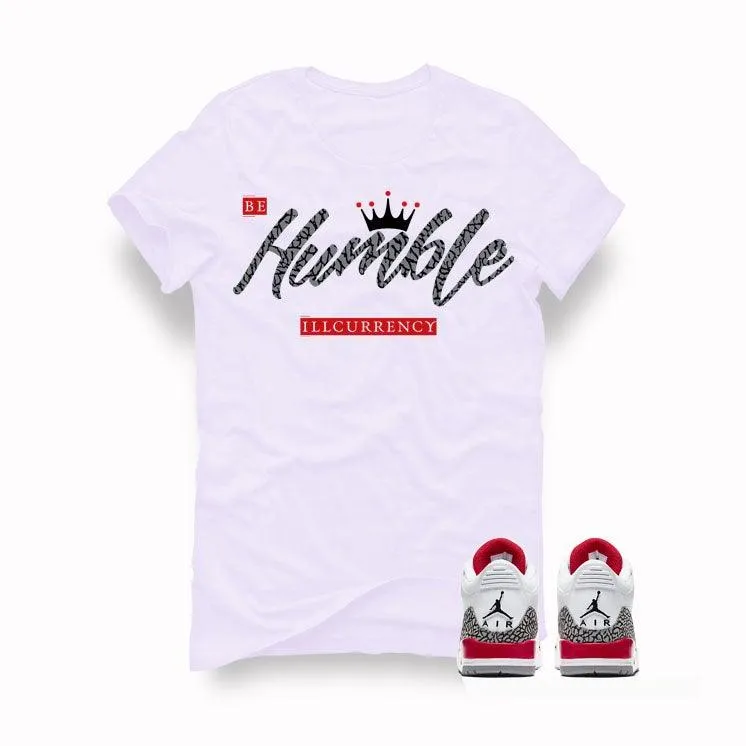 Air Jordan 3 Katrina White T (Be Humble)