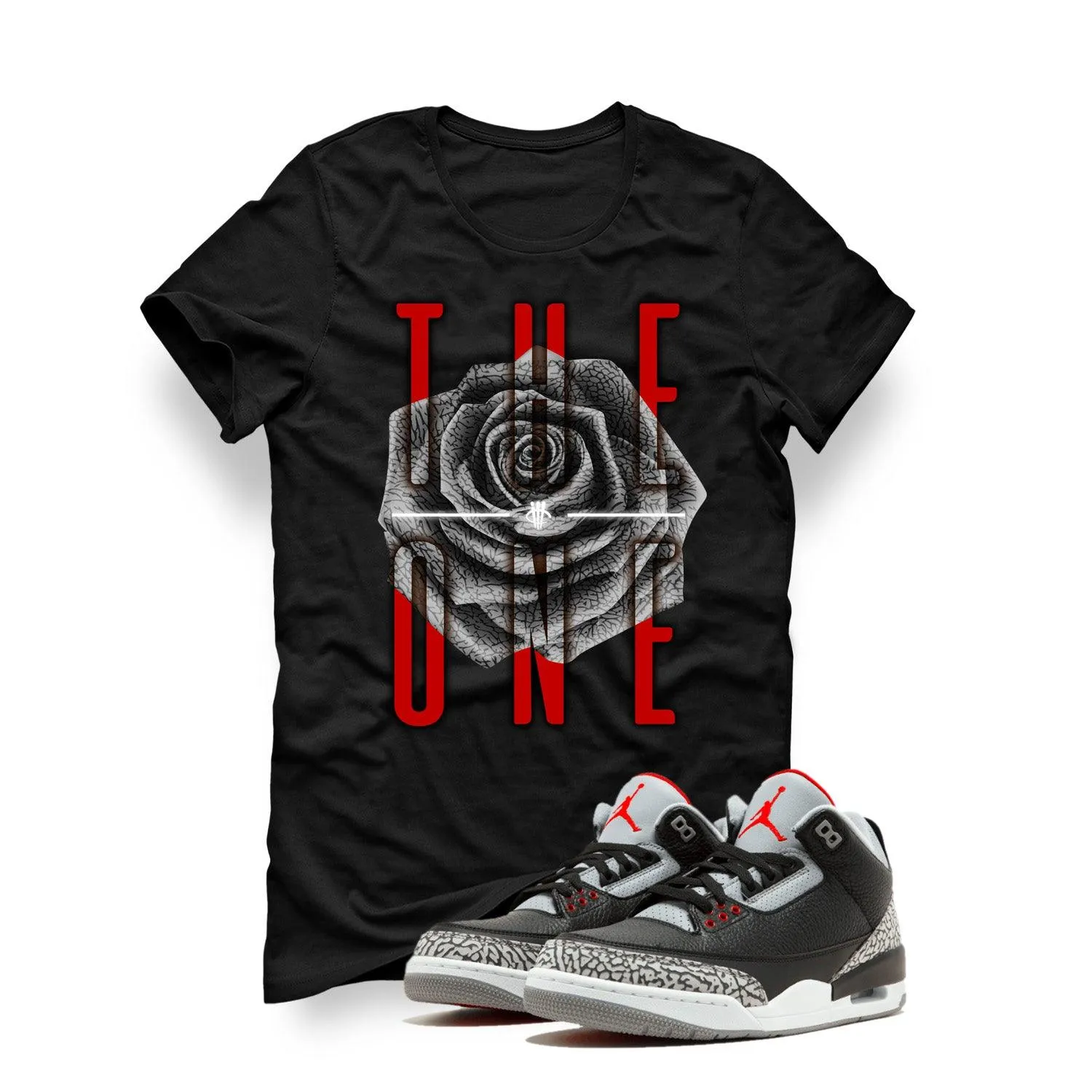 Air Jordan 3 OG Retro Black Cement Black T (The One)