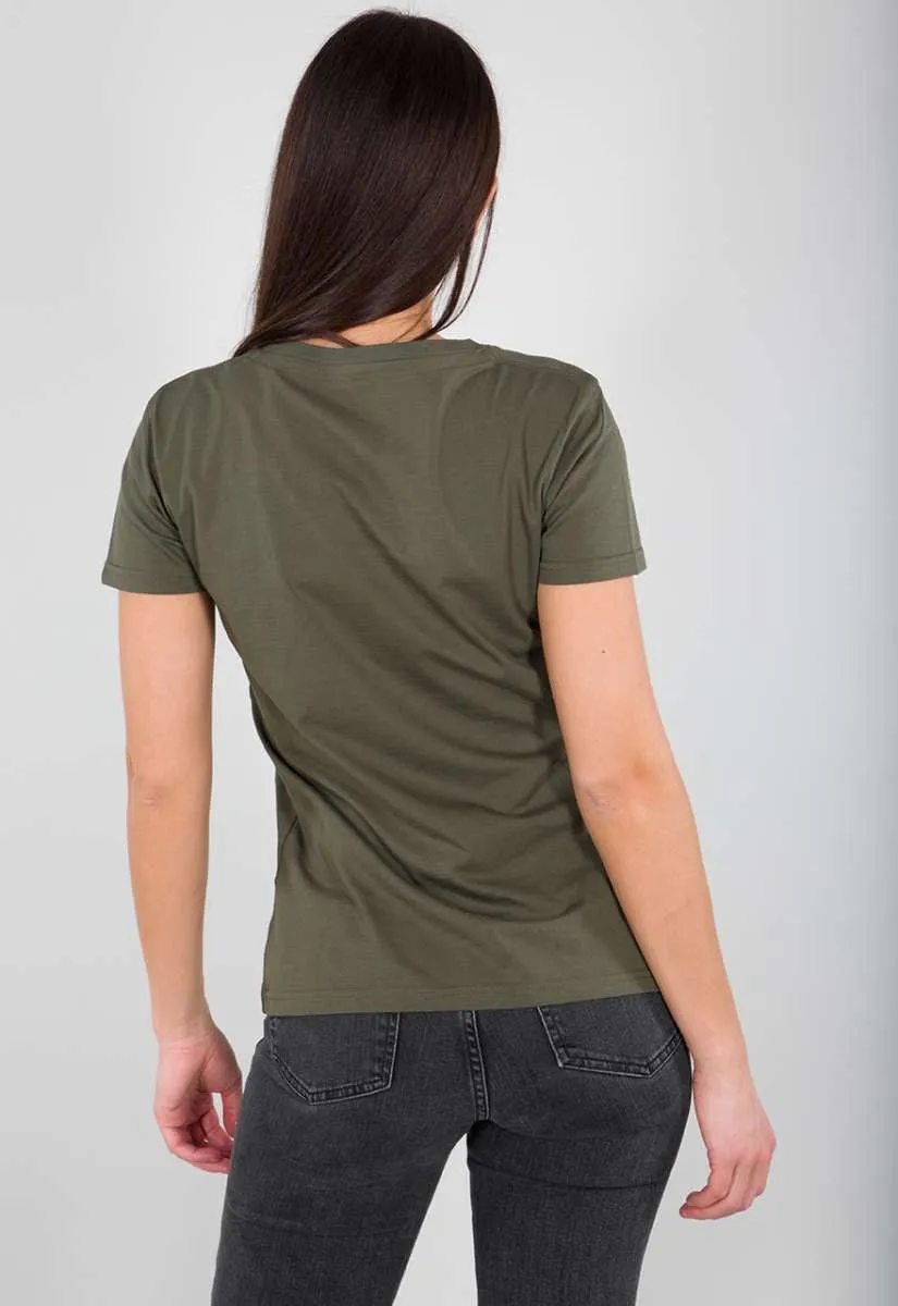 Alpha Industries New Basic T-Shirt WMN olive 196051-142