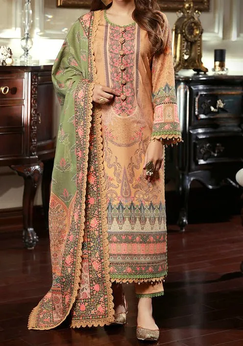 Asim Jofa Asra Pakistani Dress With Winter Shawl