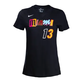 Bam Adebayo Nike Mashup Name & Number Women's Tee