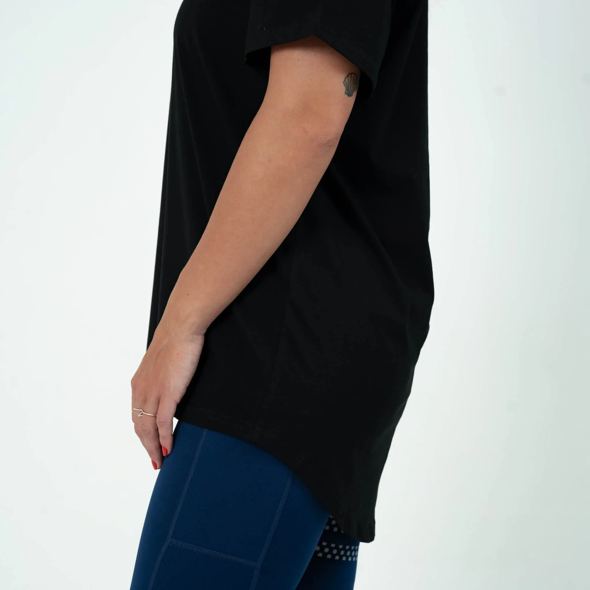 Black Relaxed T-shirt