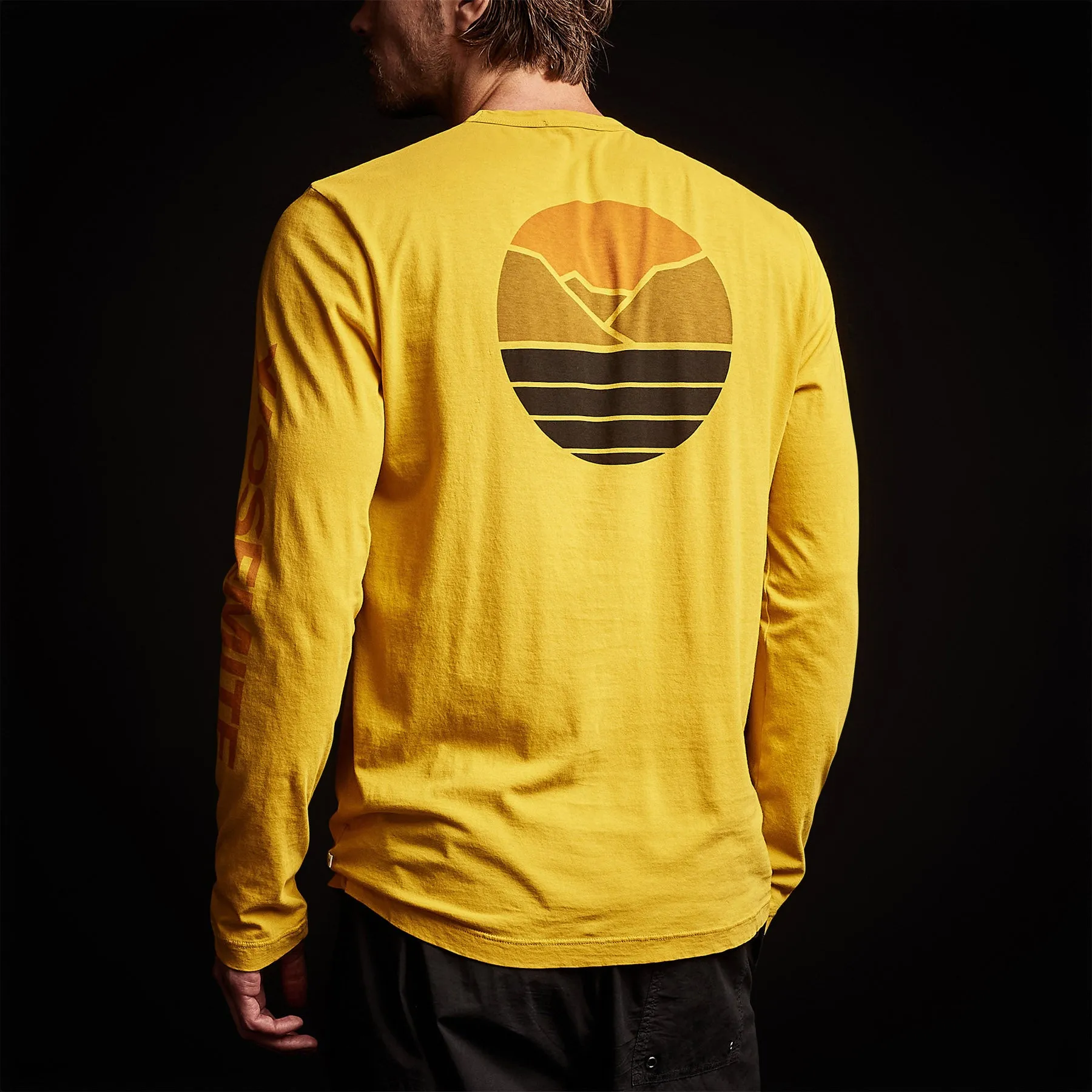 Canyon Graphic Tee - Crocus Yellow