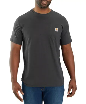 'Carhartt' Men's Force Relaxed Fit Midweight Pocket T-Shirt - Carbon Heather