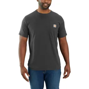 'Carhartt' Men's Force Relaxed Fit Midweight Pocket Tee - Carbon Heather