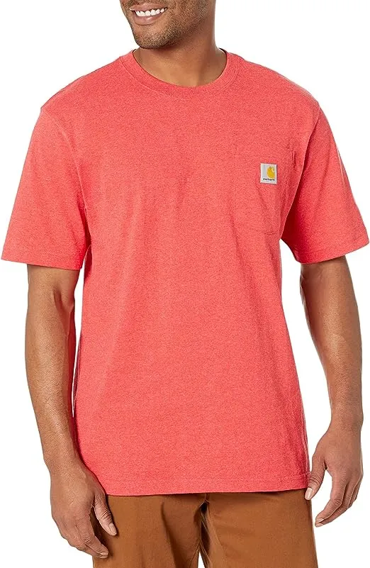 Carhartt Men's Loose Fit Heavyweight Short-Sleeve Pocket T-Shirt