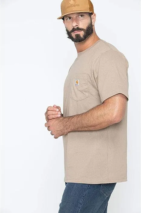 Carhartt Men's Loose Fit Heavyweight Short-Sleeve Pocket T-Shirt