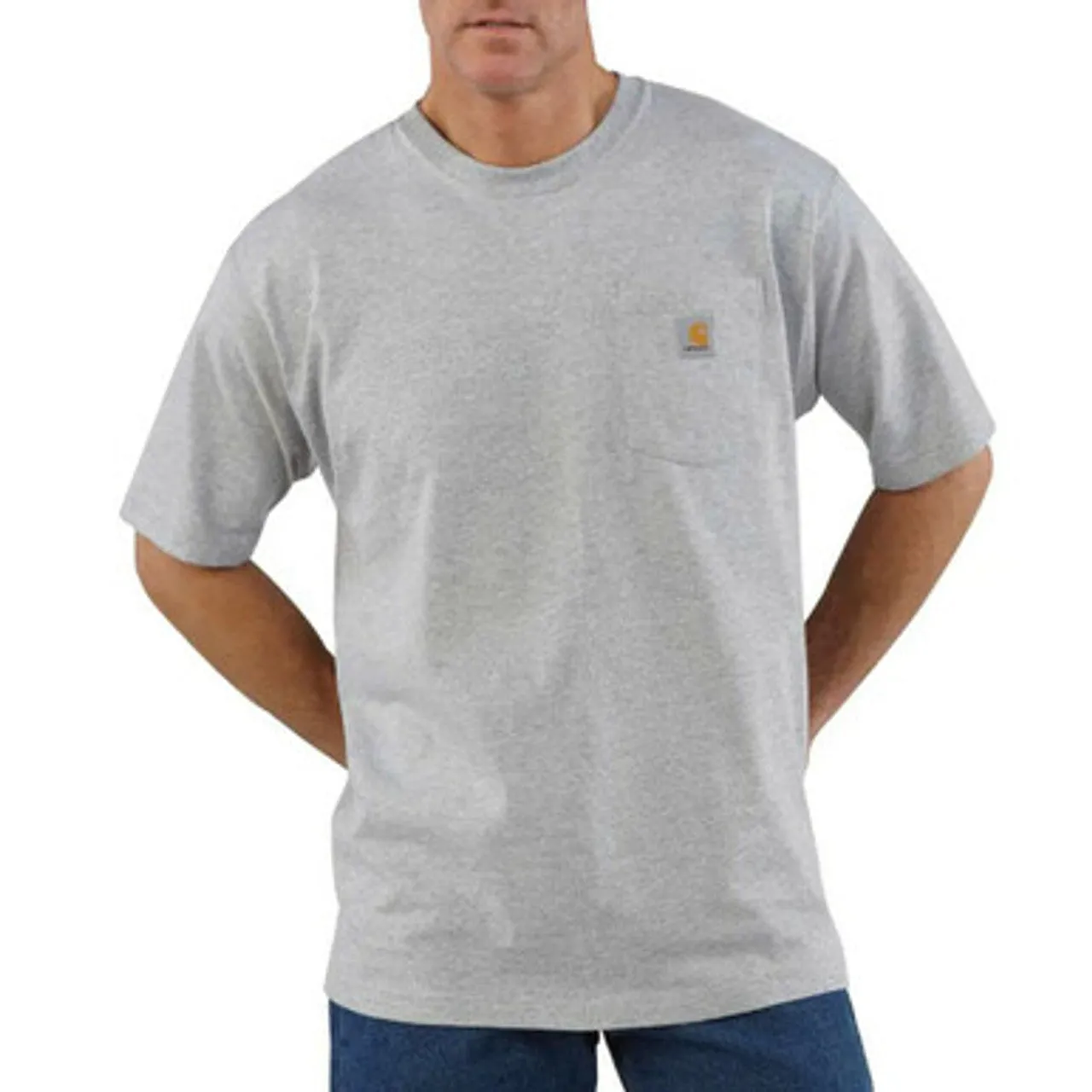 Carhartt Men's Loose Fit Heavyweight Short-Sleeve Pocket T-Shirt