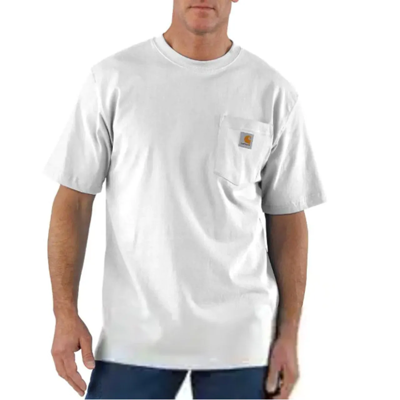 Carhartt Men's Loose Fit Heavyweight Short-Sleeve Pocket T-Shirt