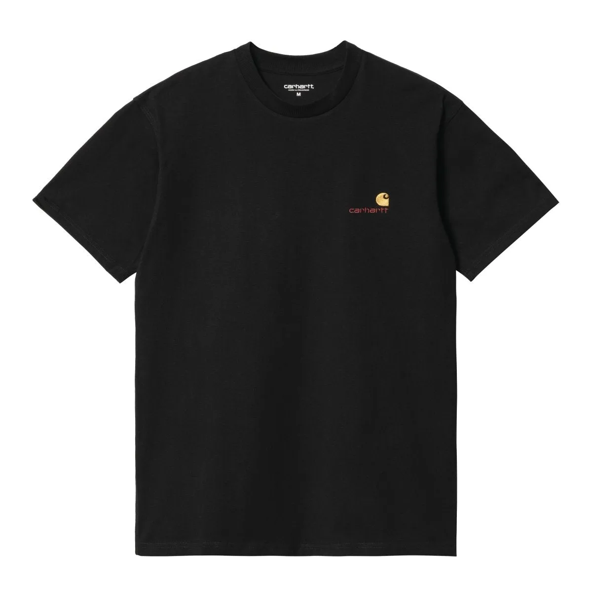 Carhartt WIP S/S American Script T-Shirt - BLACK