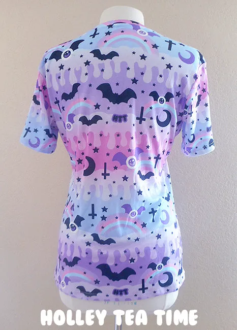 Dripping Sky women's all over print t-shirt [made to order]