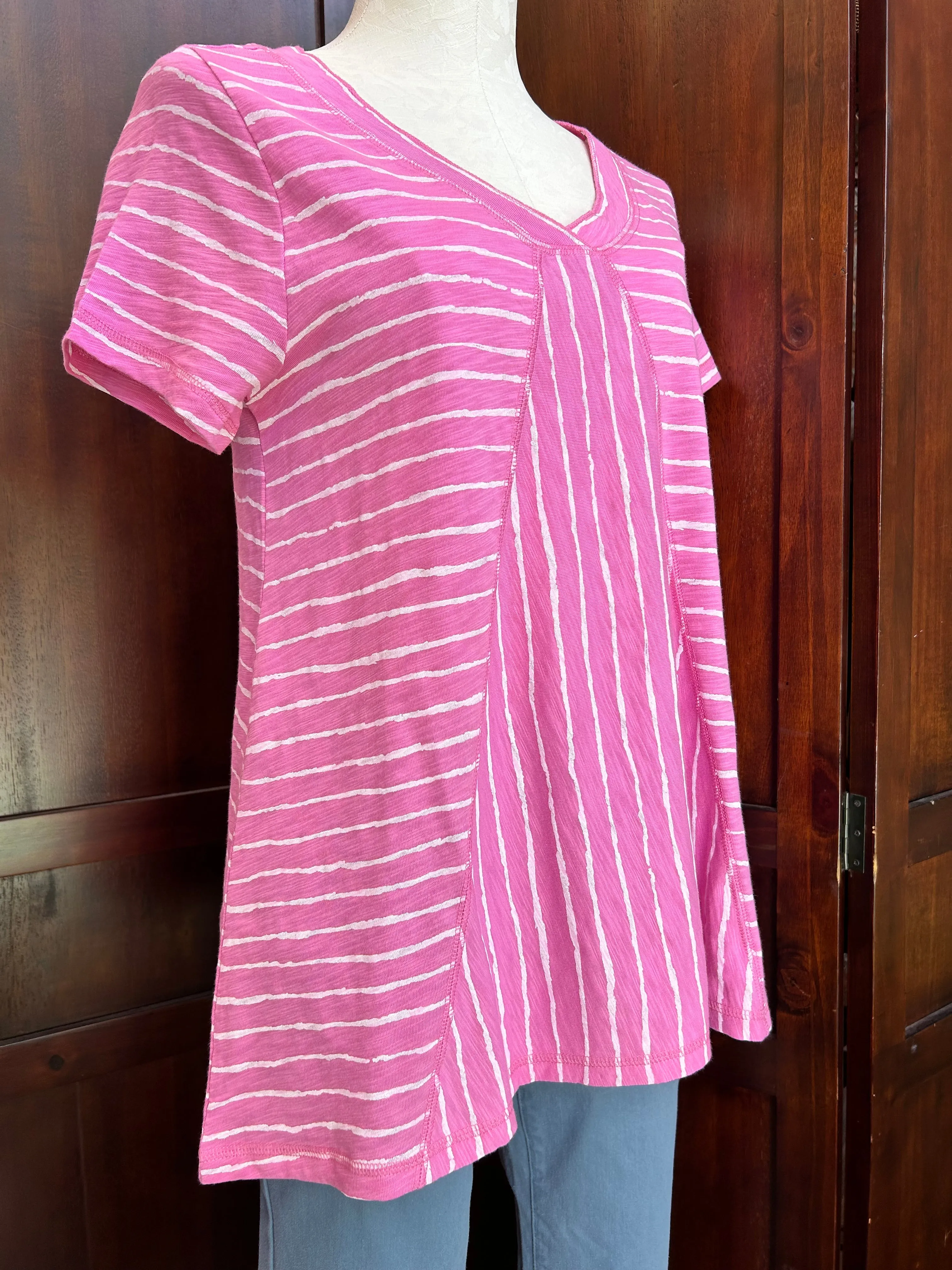 Escape by Habitat tunic, v-neck stripe