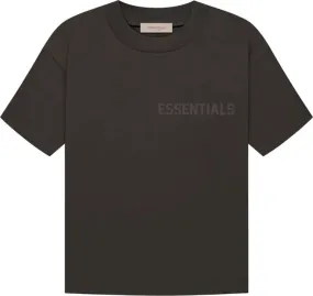 ESSENTIALS JERSEY SS TEE OFF BLACK