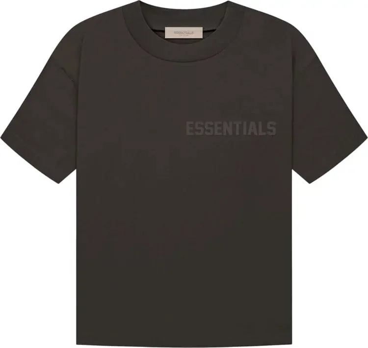 ESSENTIALS JERSEY SS TEE OFF BLACK