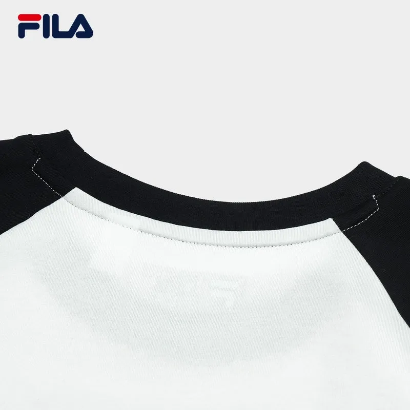 FILA CORE WHITE LINE FILA ORIGINALE Women Short Sleeve T-shirt in Black