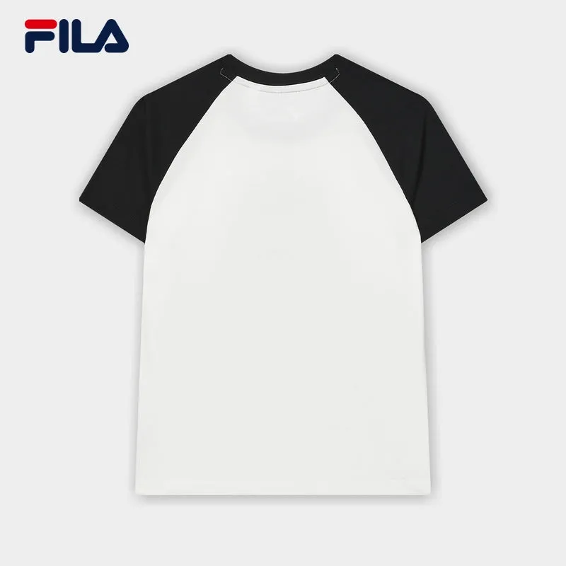 FILA CORE WHITE LINE FILA ORIGINALE Women Short Sleeve T-shirt in Black