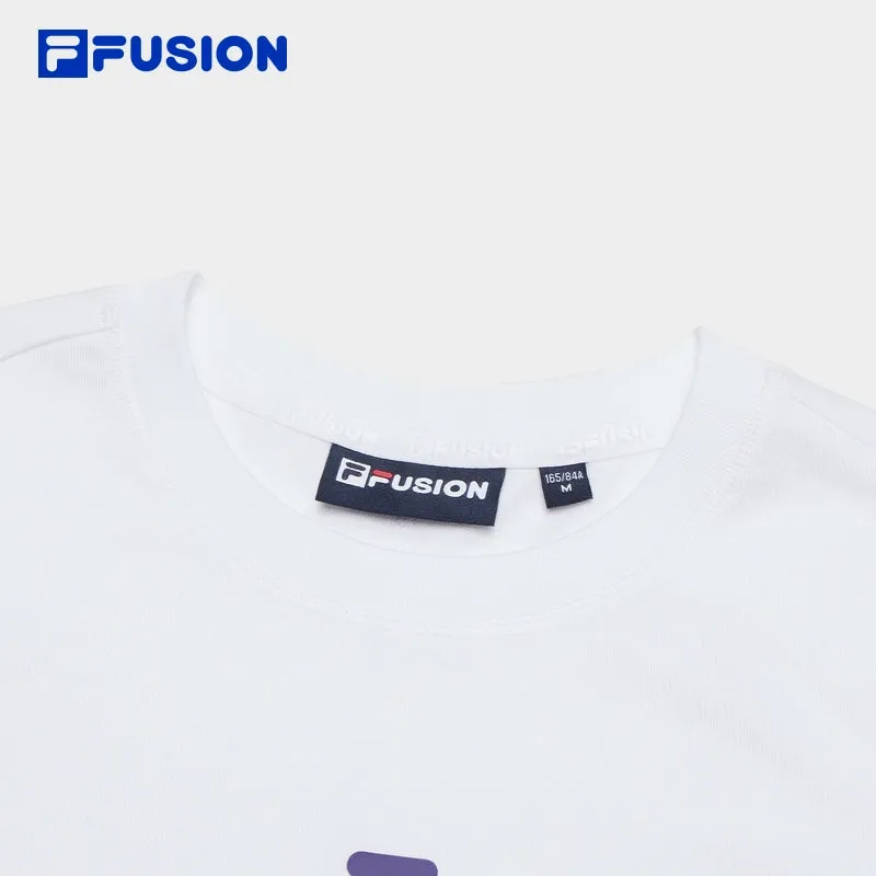 FILA FUSION INLINE UNIFORM Women Short Sleeve T-shirt (White / Black)