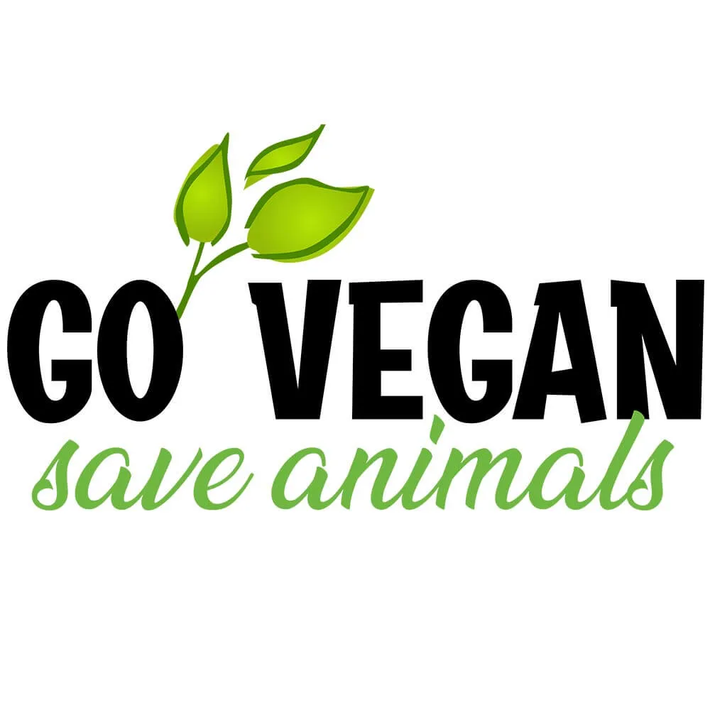 Go Vegan Half Sleeve T-Shirt