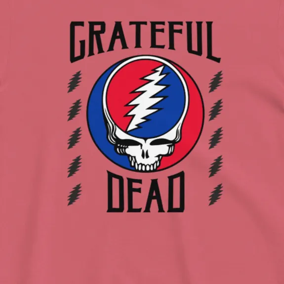 Grateful Dead | Pigment Dye Oversize Cotton Tee | Steal Your Face