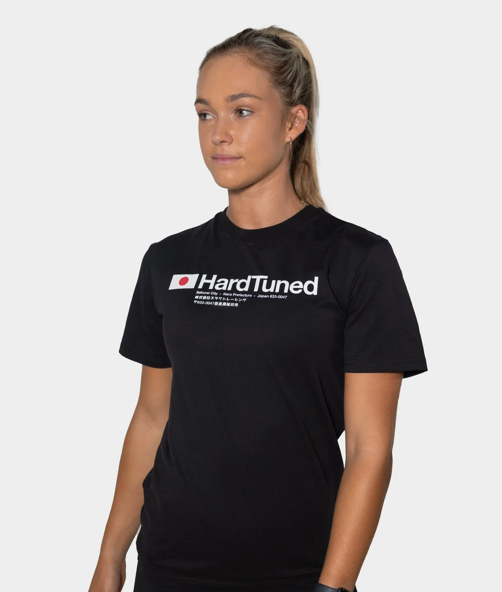 Hardtuned Essential Womens Tee - Black