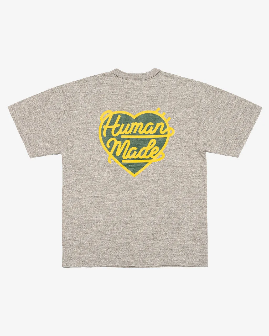 Heart Badge T-Shirt Gray