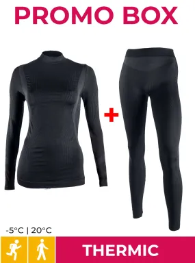 Iron-IC Kit T-Shirt Thermal trousers for women -5°/ 20° 900416 black 