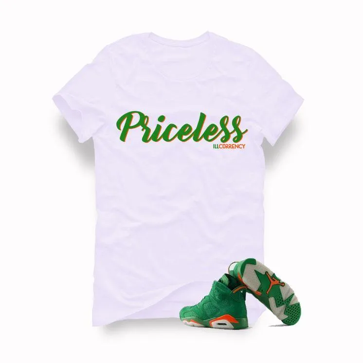 Jordan 6 Gatorade Green White T (Priceless)