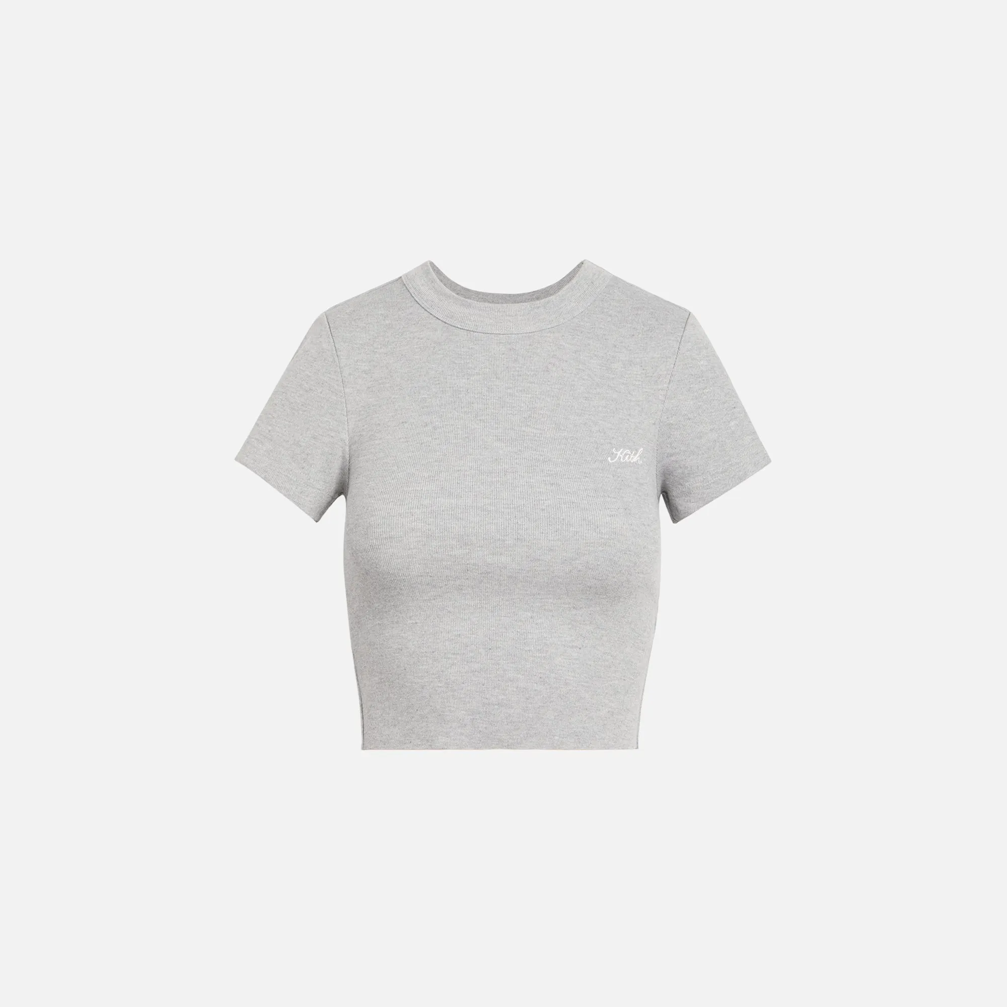 Kith Women Mulberry Tee II - Steel Heather Gray