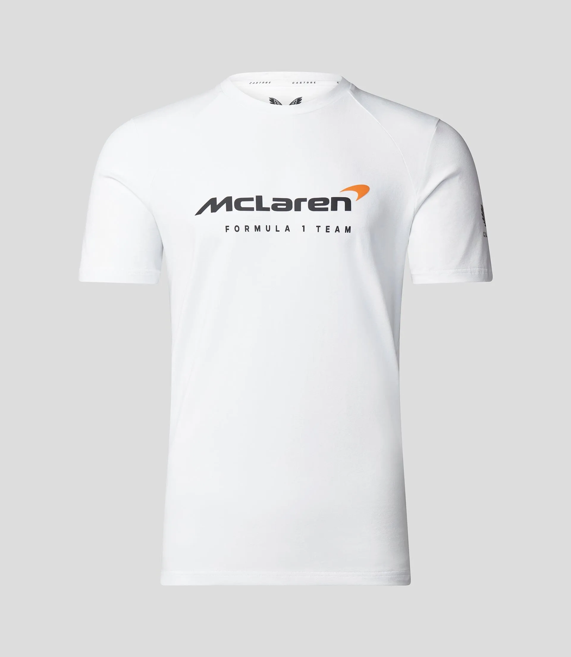 McLaren F1 Men's Lifestyle T-Shirt- Black/Dark Gray/Light Gray/Papaya/Blue/White