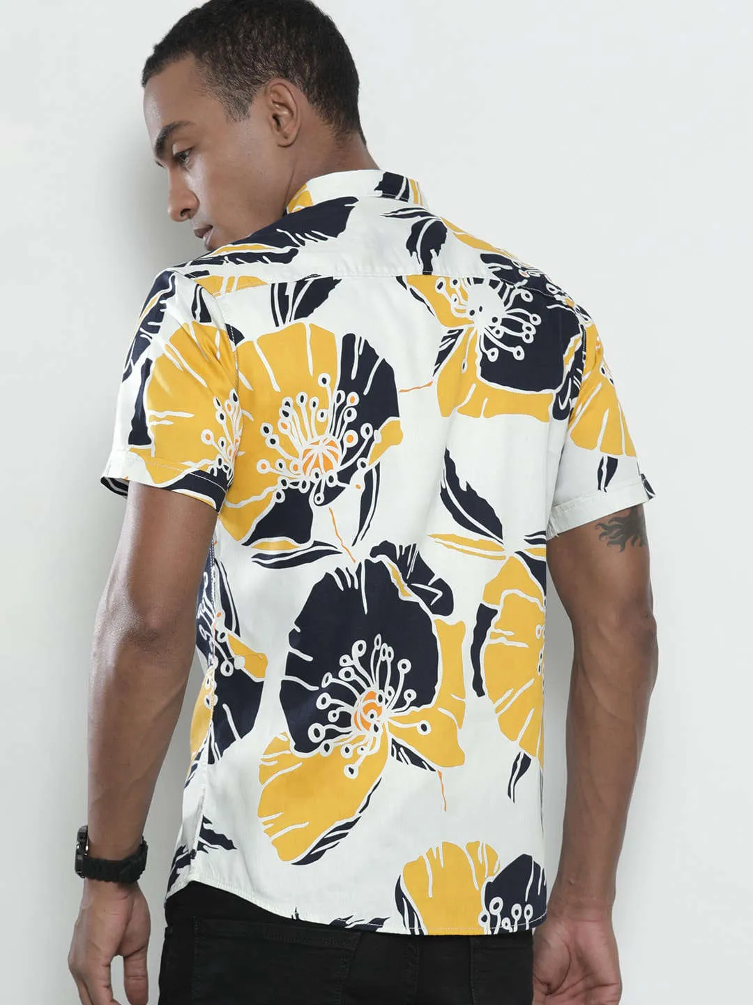 Men Abstract Resortwear Shirt