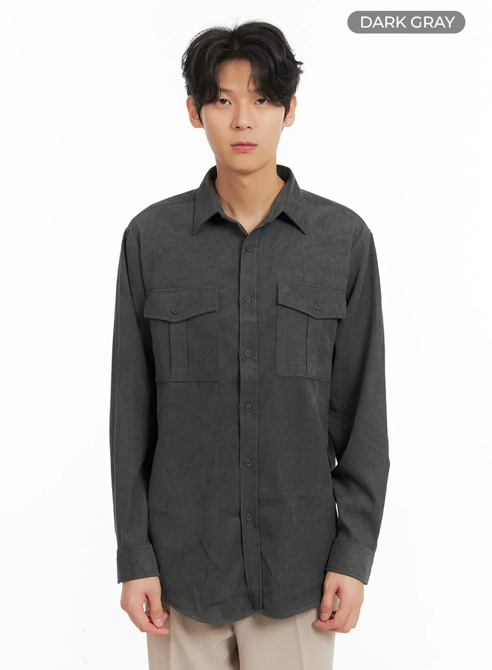 Men's Pocket Button Down Shirt IA401