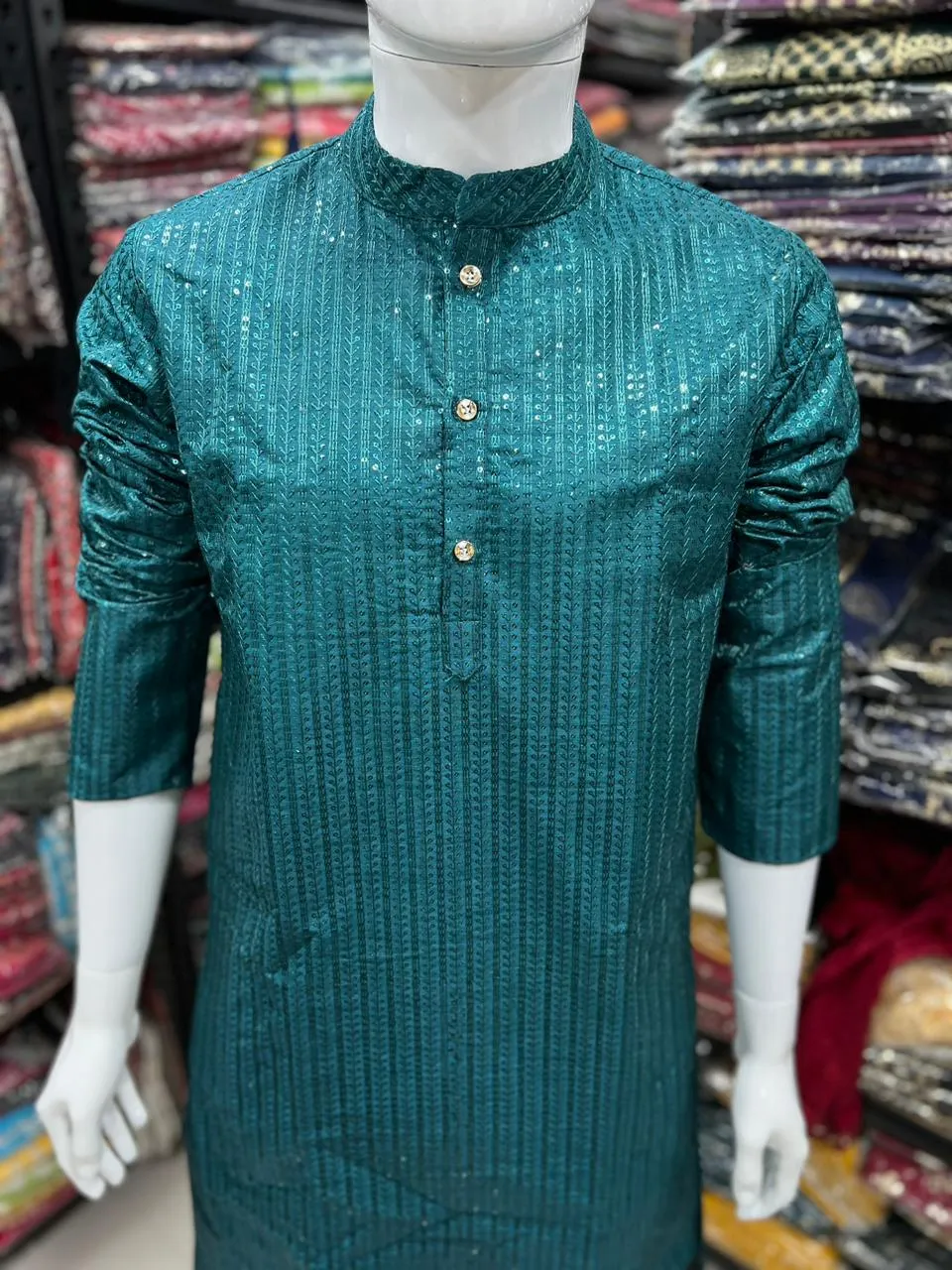 Men's Silk Kurta Pajama