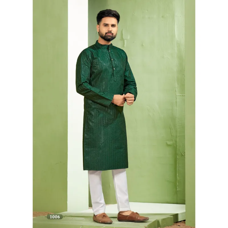 Men's Silk Kurta Pajama