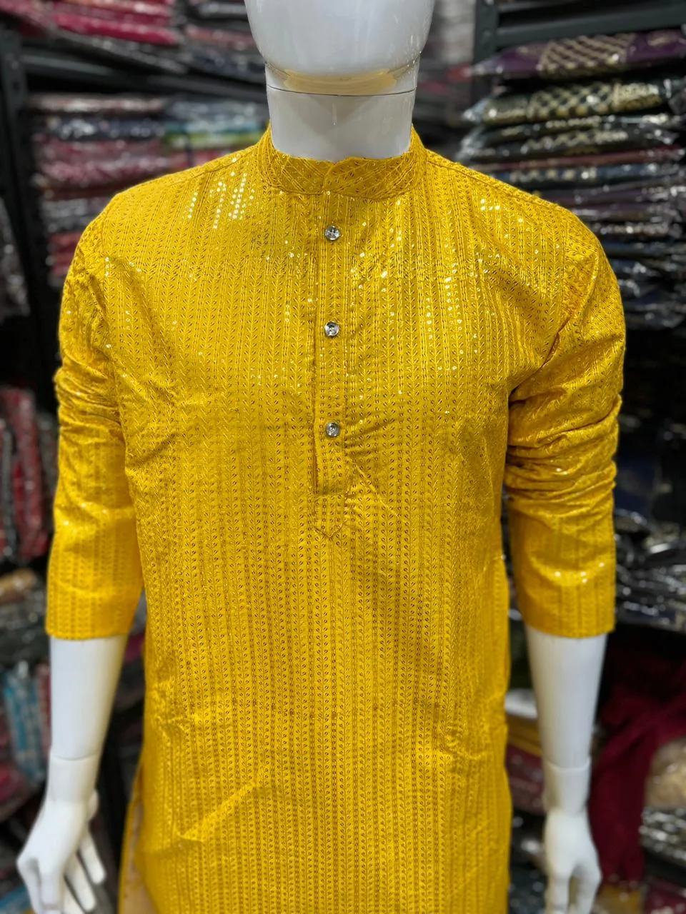 Men's Silk Kurta Pajama