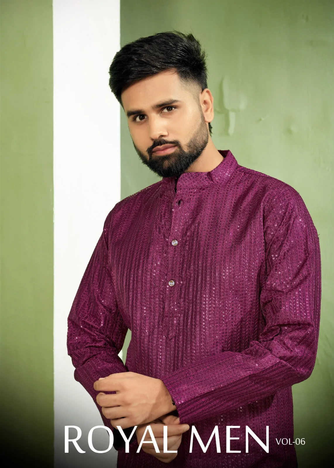 Men's Silk Kurta Pajama