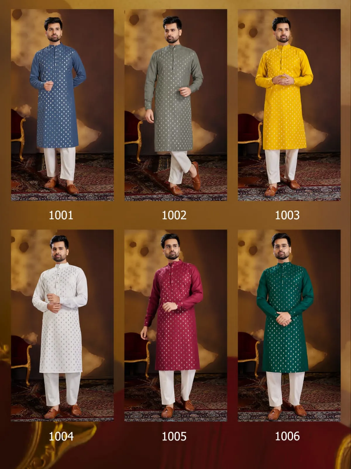 Men's Traditional Cotton Kurta with Pajama