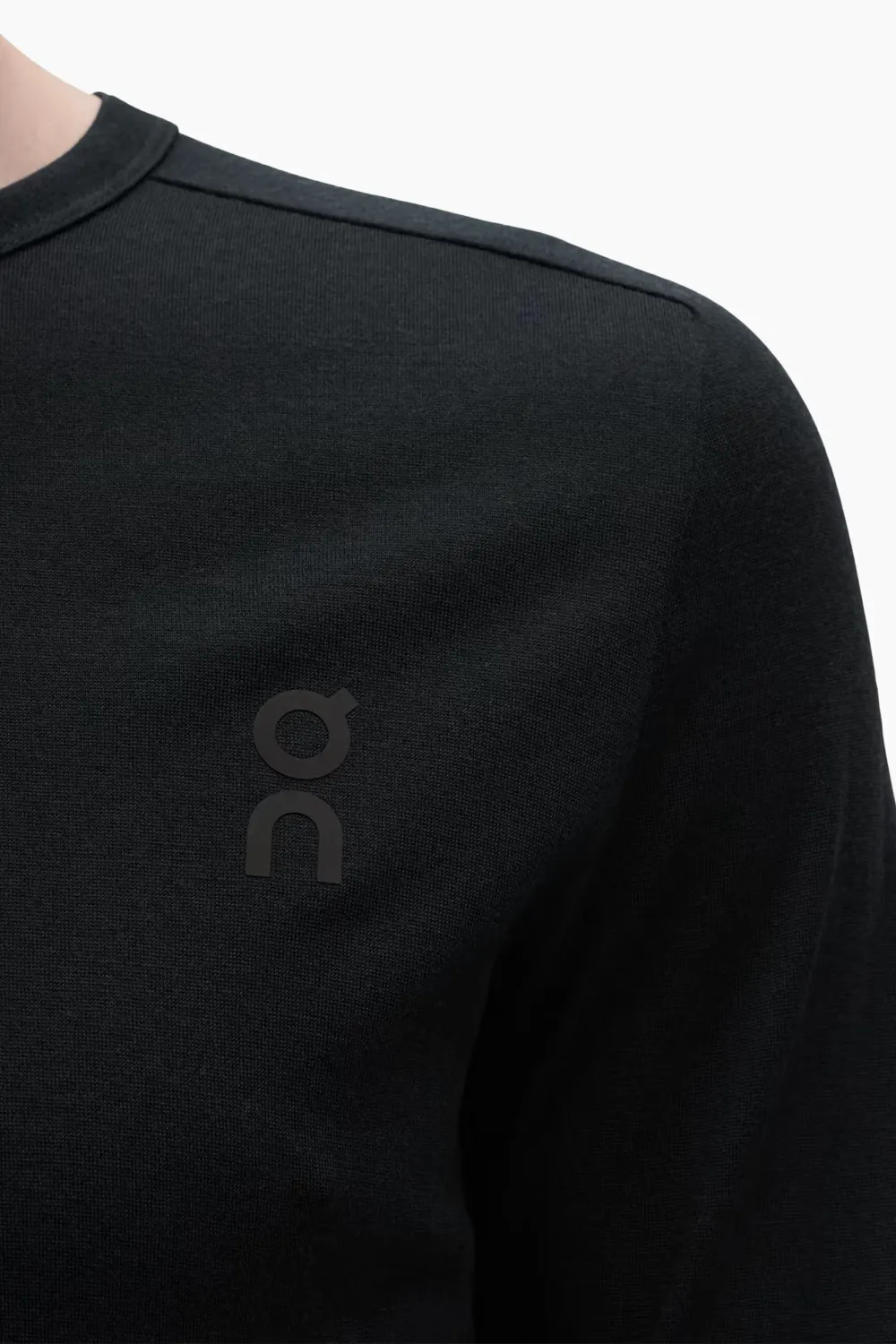 ON | Men's Merino Long-T in Black