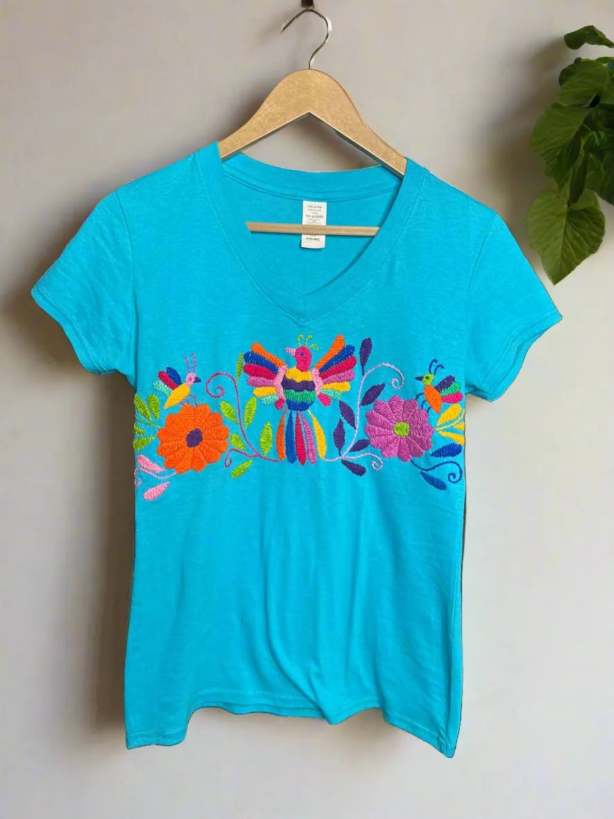 Otomi T-shirt / Aqua