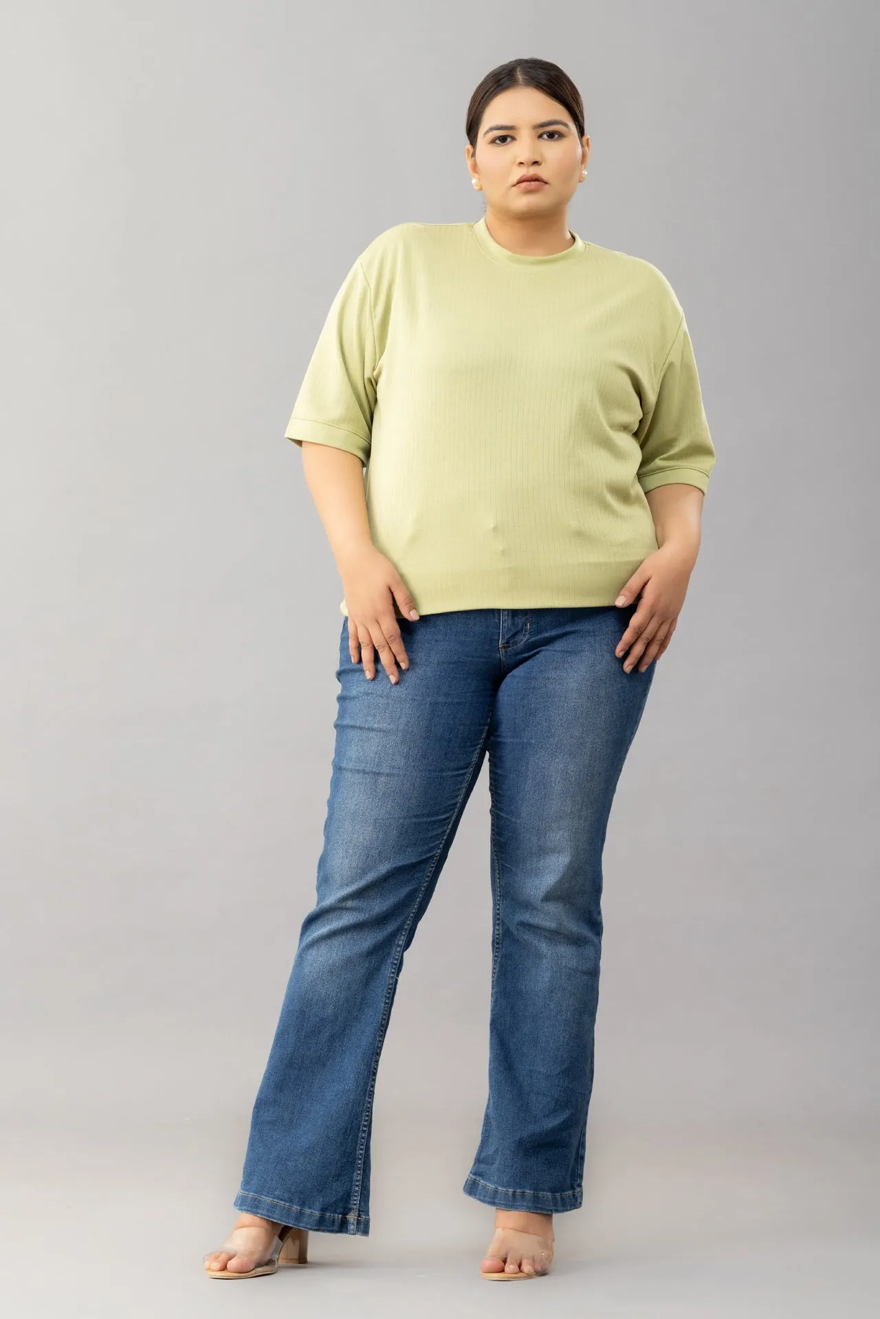 Plus Size Cotton T-shirts For Summer -Cardamom