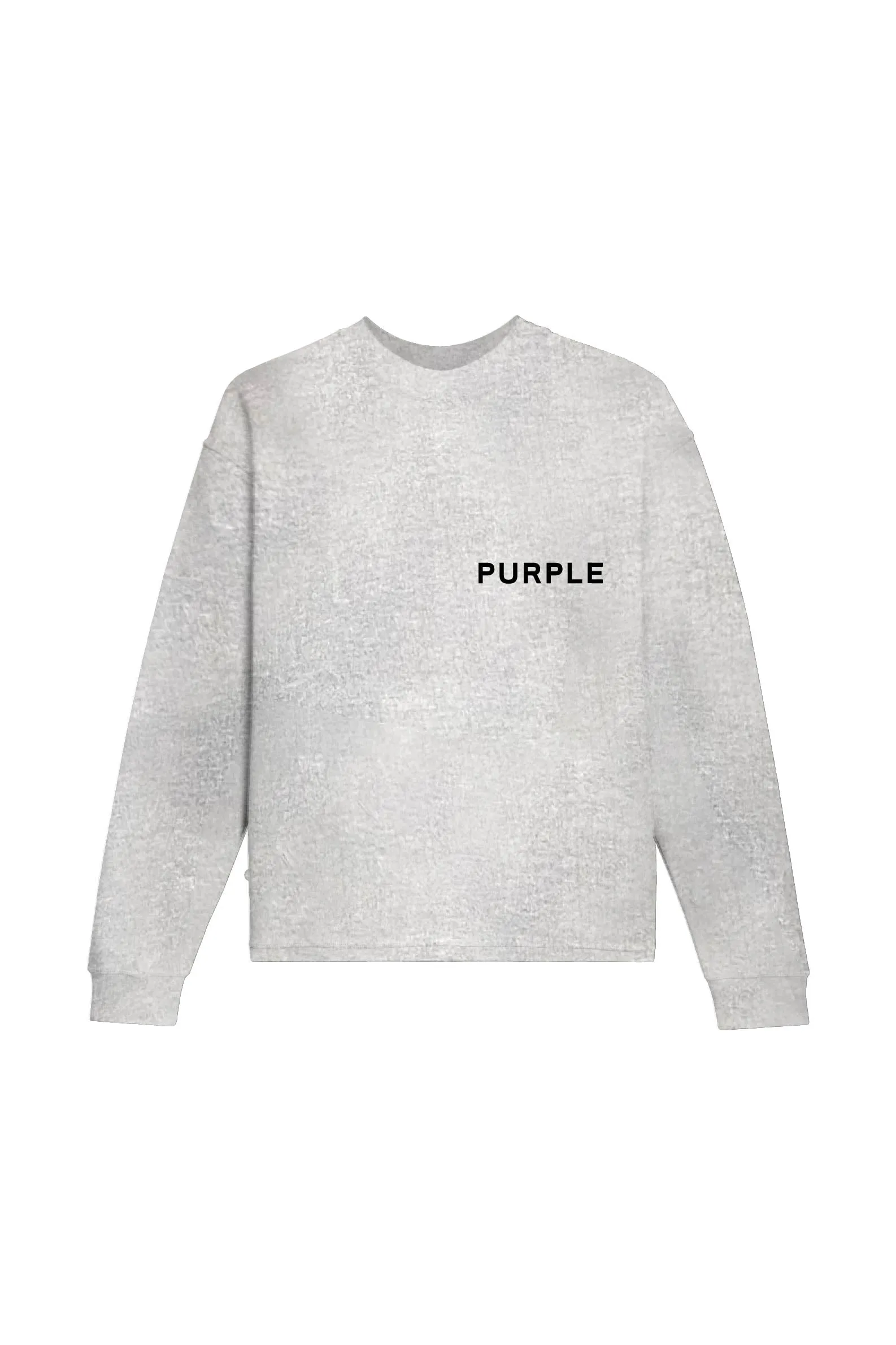 PURPLE BRAND TEXTURED JERSEY LONG SLEEVE TEE