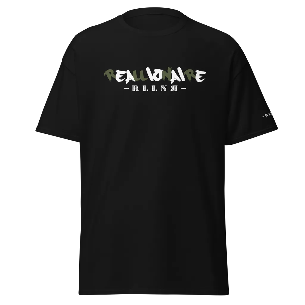 Reallionaire T-Shirt Black/Green