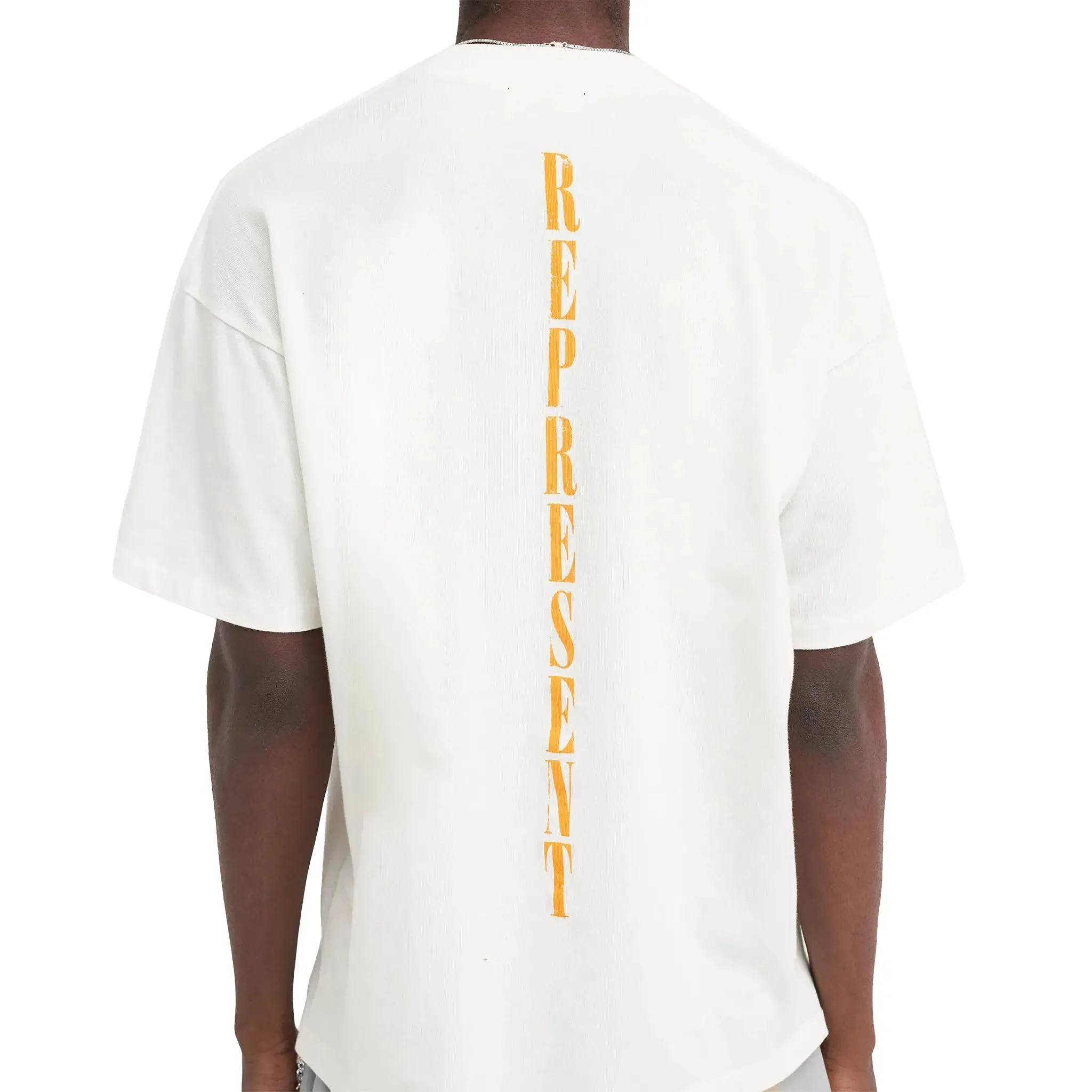 Represent Reborn Flat White T Shirt