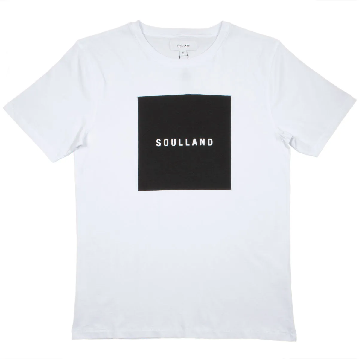 Soulland - Soulsquare T-shirt with Print - White