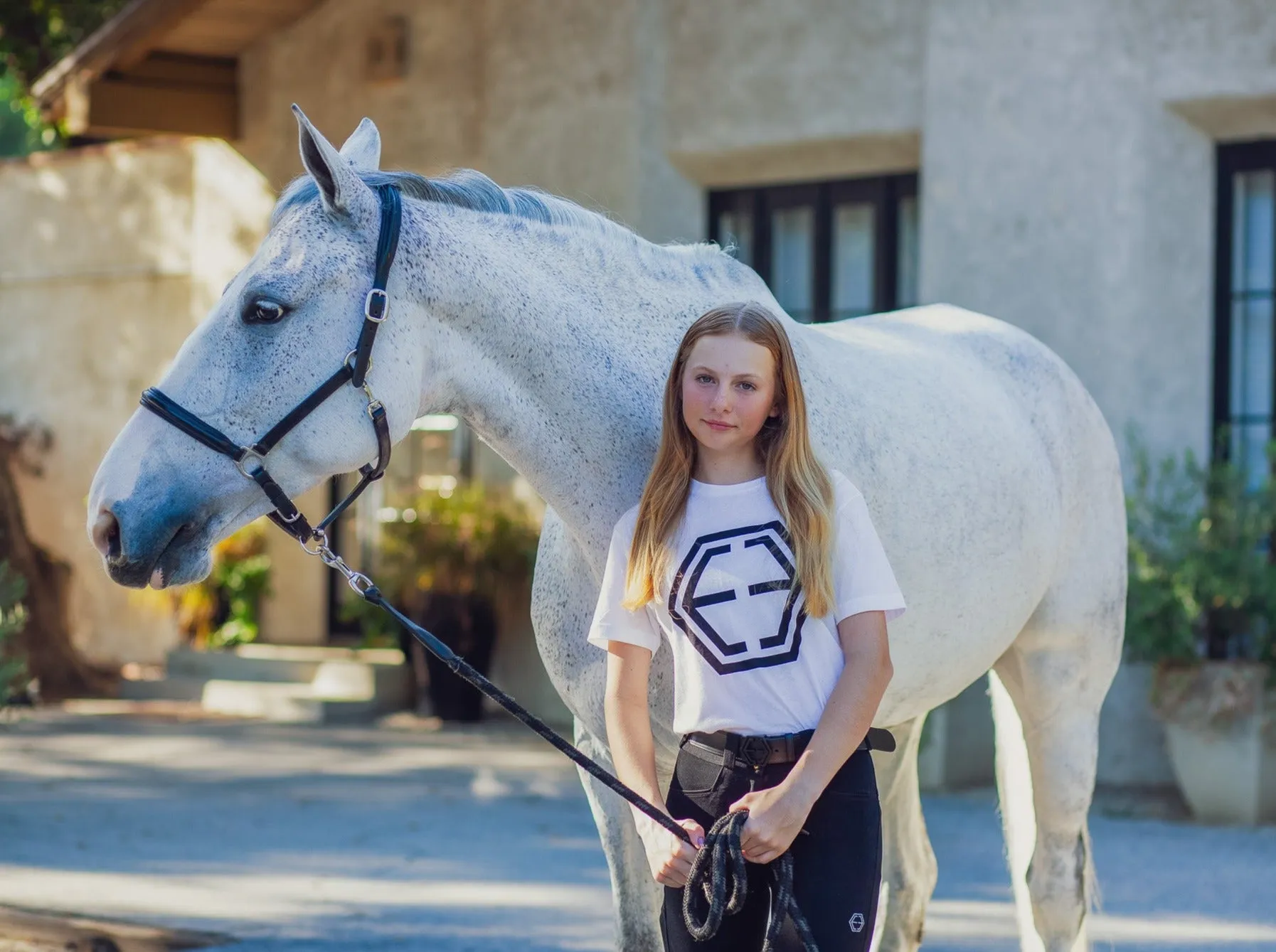 The Logo Tee in White