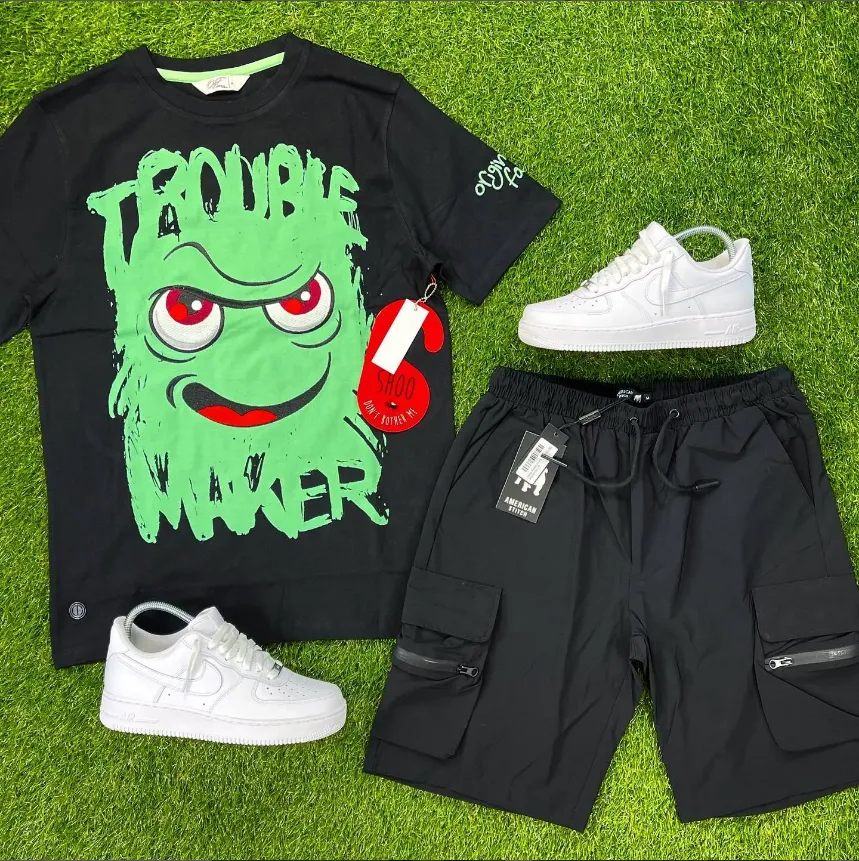 Troublemaker Tee (Black) /D4