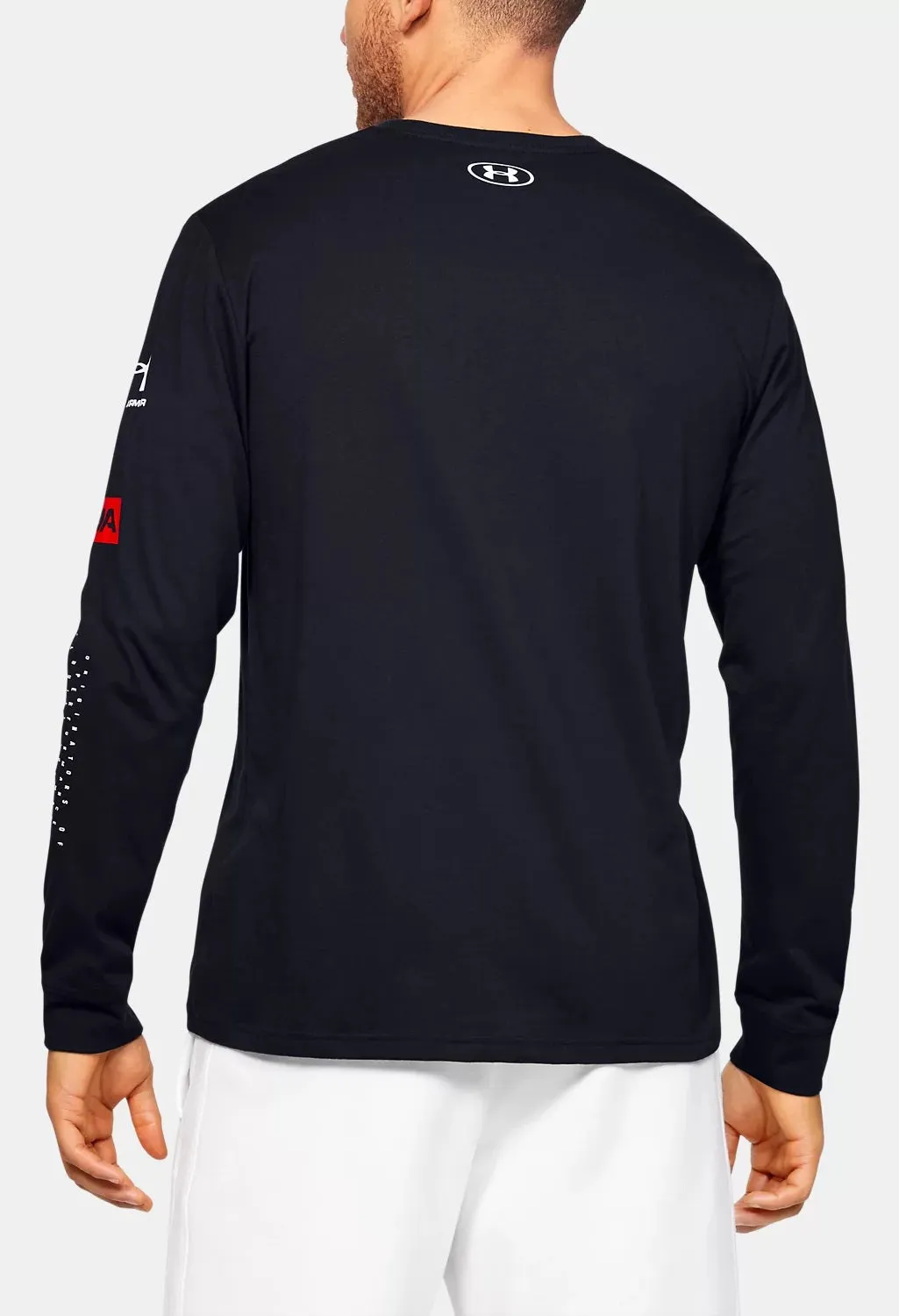 Under Armour Men's Multi Logo Long Sleeves T-Shirt 1351623-001